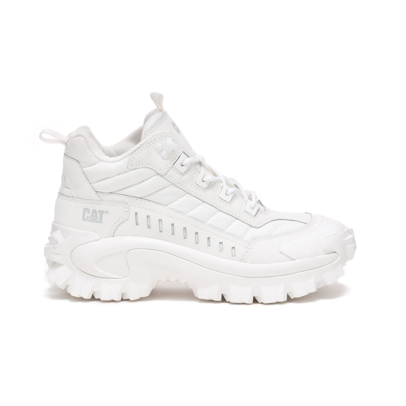 Caterpillar Shoes Sale - Caterpillar Intruder Mid Mens Sneakers White (408513-PIK)
